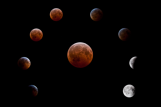 total lunar eclipse 2010 montage